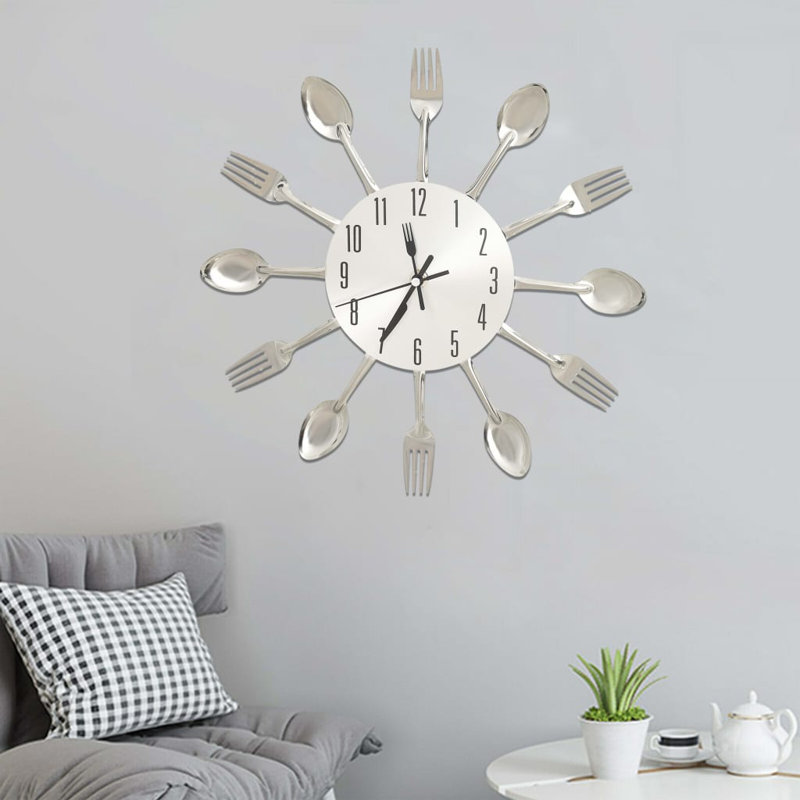 Stansell Aluminium Wall Clock