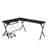Demico L-Shaped Metal Base Computer Desk-2076591640