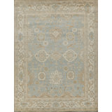 Antique Weave Oushak Hand Knotted Wool Oriental Area Rug