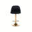 Upholstered Adjustable Height Counter Stool with Metal Frame-370299522