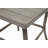 Dravik Modern Coastal Side Table with Sturdy Iron Powder-Coated Frame