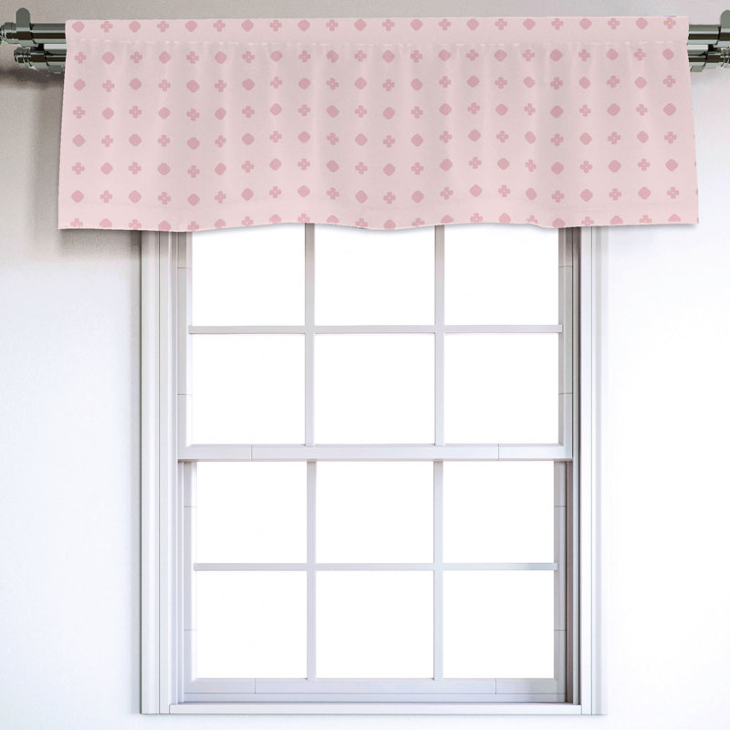 Sateen Ruffled Window Valance