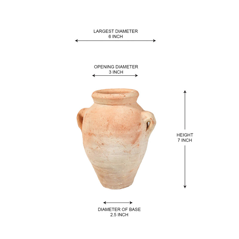  Vase en argile Santorini