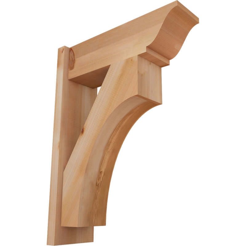 Persienne en bois Westlake, P 22 po x H 30 po, Cèdre rouge occidental l 7 1/2 po (lisse)