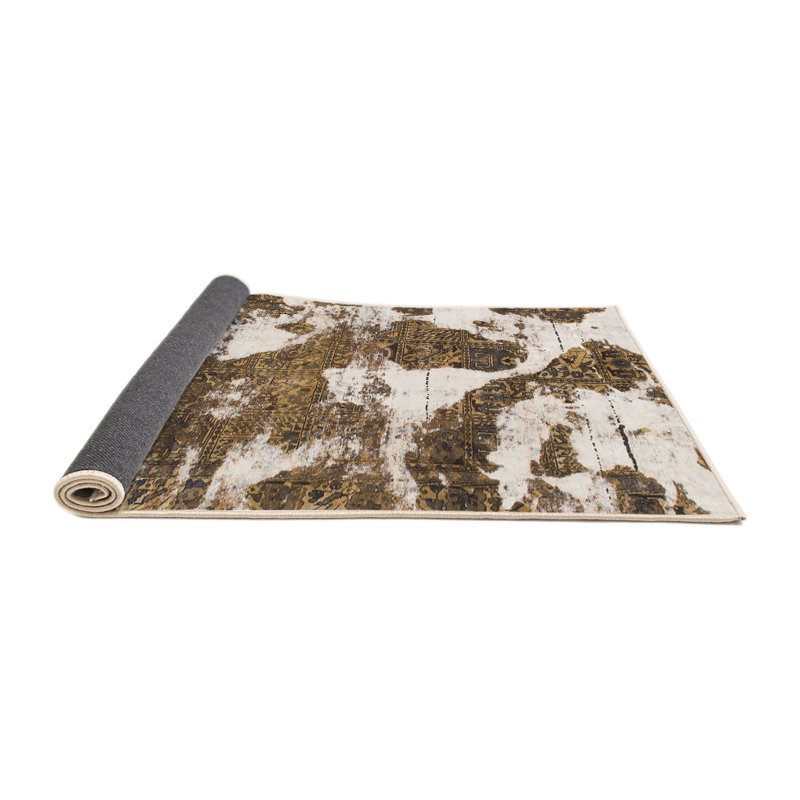 Tapis abstrait moderne 1137, Rond 7 pi
