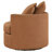 Quinn Burnt Orange Upholstered Swivel Accent Chair-1758902703