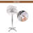 2 Pack Folding Round Bar Table with Flip-Up Top, Space-Saving Indoor Outdoor Pub Table-828215726-828180396