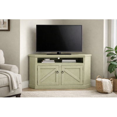 Bordeaux Unfinished Corner TV Stand for TVs up to 65"