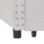 Lit de jour simple avec tiroirs, canapé-lit capitonné, avec bouton sur le dos et clou en cuivre sur les accoudoirs ondulés, beige (81,5 po x 41 po x 30,5 po)-122558209-122558210