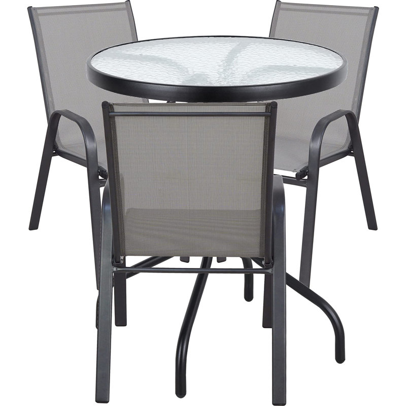 Ensemble bistro long pour 3 personnes 23,75 po