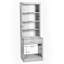 Nero 182.8cm H x 60cm W Printer Stand-17135609