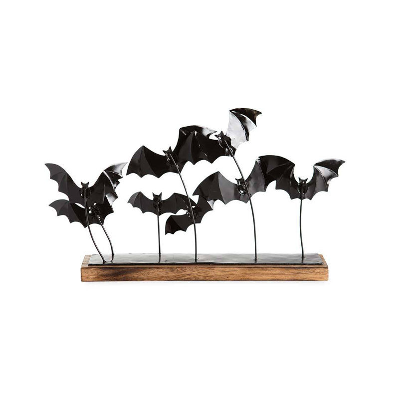 Bat Metal Centerpiece Accent