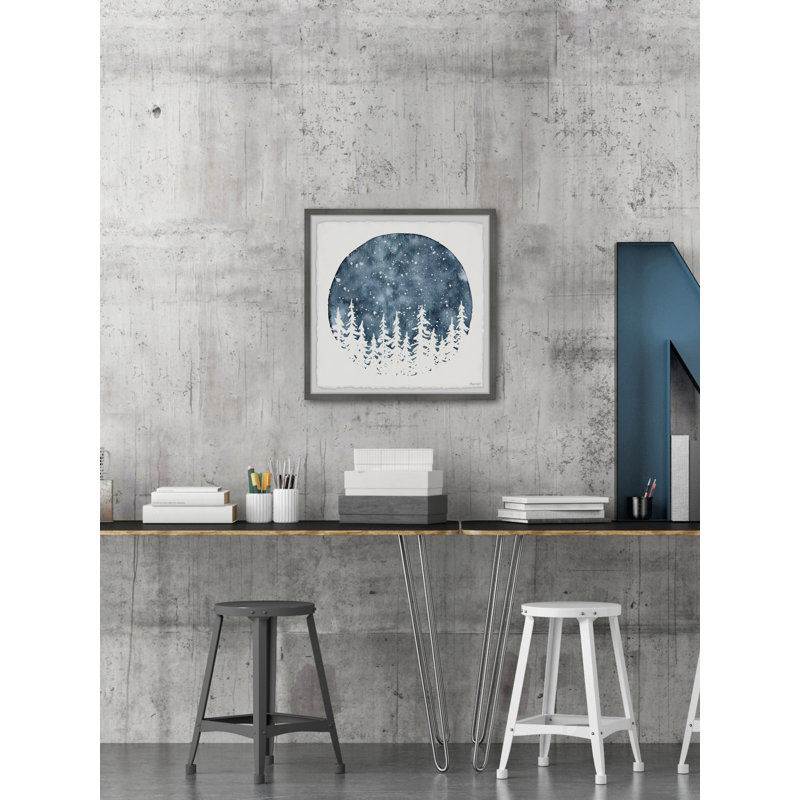 The Colour Of Winter - Single Picture Frame Print, 30cm H x 30cm W x 3.81cm D