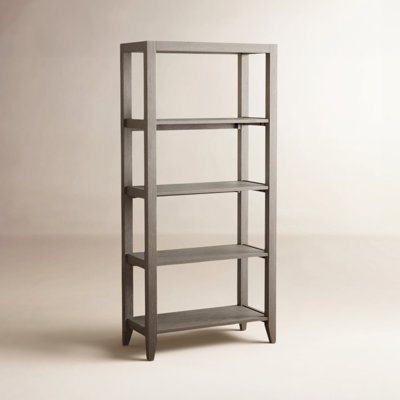 Minza Solid Wood Ladder Bookcase