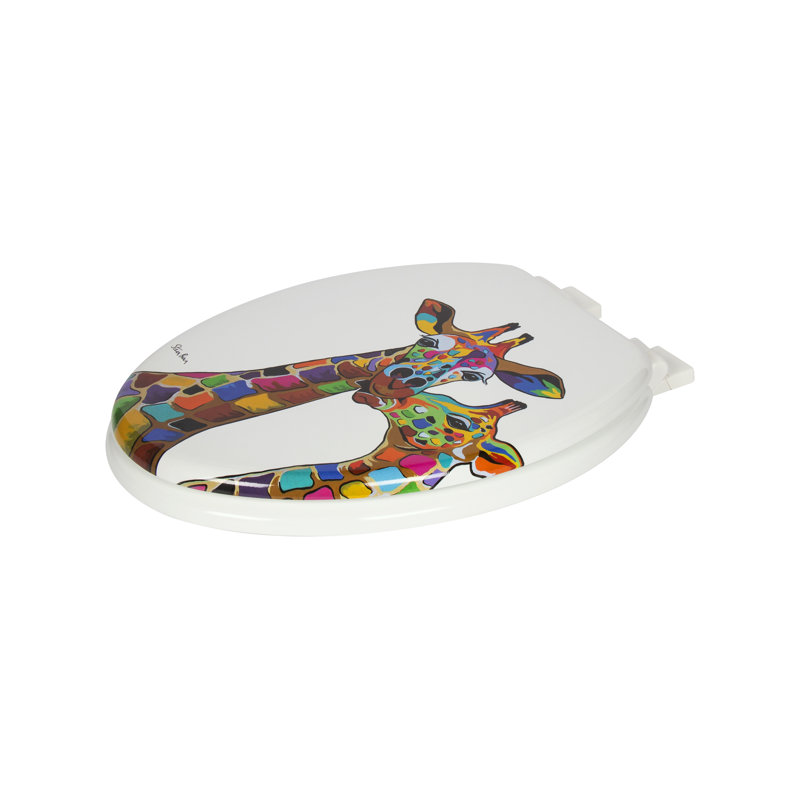 Francie And Josie Elongated Toilet Seat and Lid