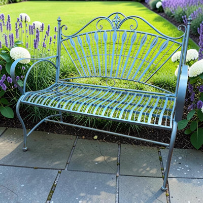 Matal Garden Bench