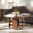 Carrico Round Wood Coffee Table
