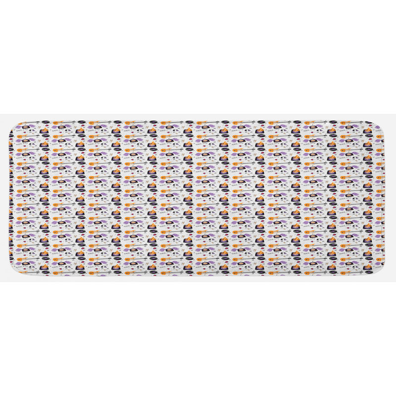 Tapis de cuisine rock and roll