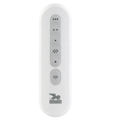 AC Universal Ceiling Fan Remote in Satin Nickel