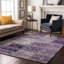 Tapis mauve Premium lavable à la machine Cerrito AMF566-109607156
