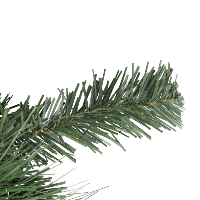 Ornement de Noël artificiel poinsettia et pomme de pin non éclairé, Argent