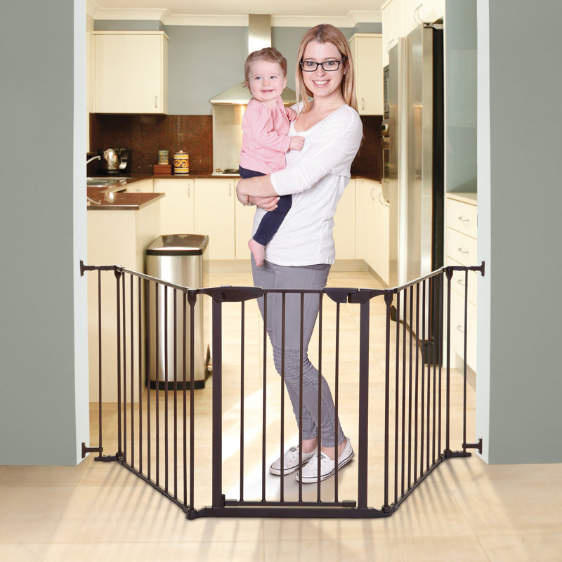 Newport Adapta Safety Gate, Brown