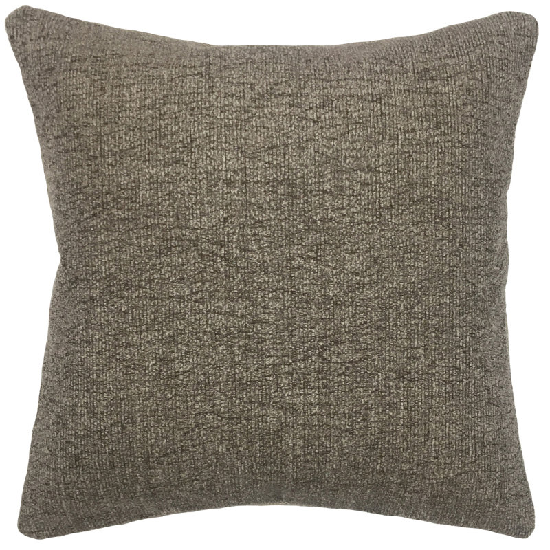  Housse de coussin d'extérieur carré et insert, 20 po x 20 po, Taupe