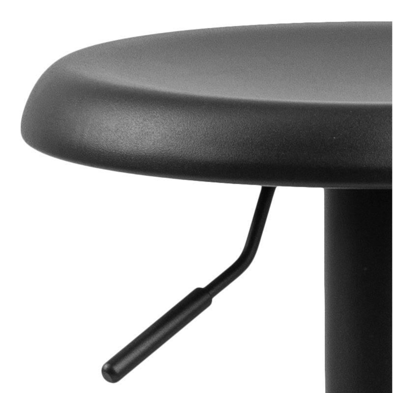 Londino Swivel Adjustable Height Counter Stool with Metal Frame