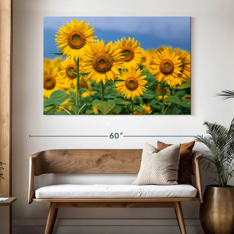 Harnek Honshu tournesols, H 34 po x l 51 po