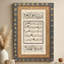 Art sur toile «Calligraphie arabe»