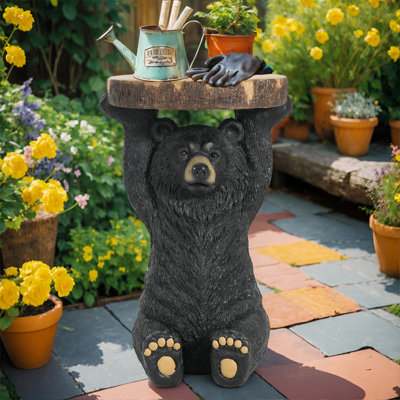 Tabouret de table d'appoint Black Bear