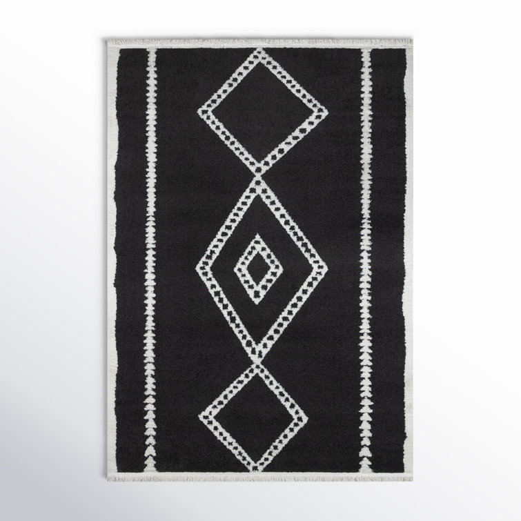Lange Charcoal/White Rug
