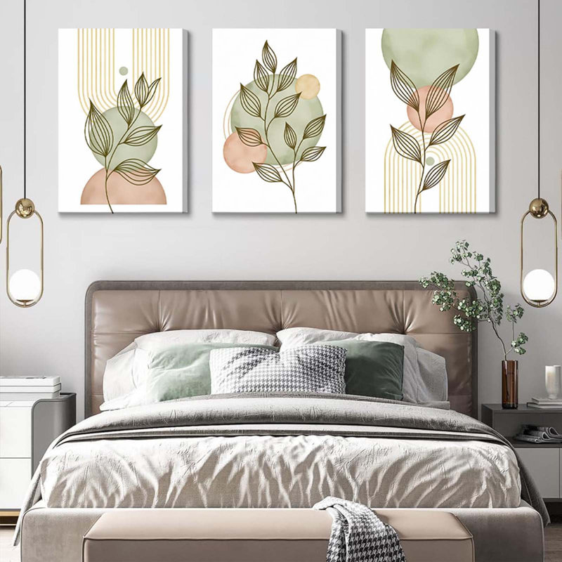 3 Piece Wrapped Canvas Print, 60 cm H x 120 cm W