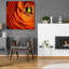 «Orange Flower Close Up» par Tom Quartermaine-499981868