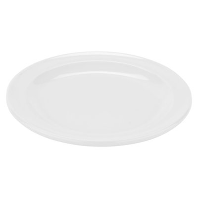 Assiettes à pain et à beurre rondes en mélamine GET DP-505-W, 5,5 po, blanc (ensemble de 12)
