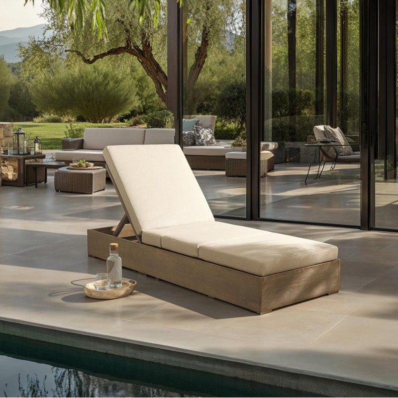 Chaise longue Fatima, Tanné