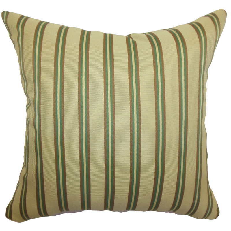 Polyester Striped Sham Set, Queen