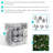 Silver Plastic Christmas Ornament Balls-1645610901