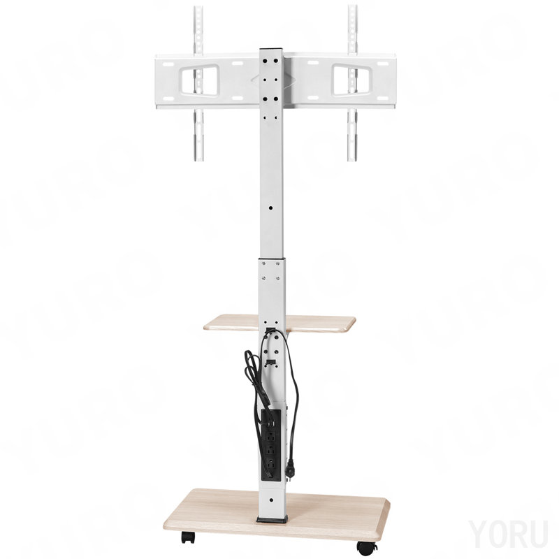 Rolling TV Cart for Dynamic-Corner-Placements with Rotation