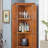 4-Tier 72" Corner Storage Cabinet With 8 Doors And Adjustable Shelves Tall Storage Cabinet For Living Room-1723040629