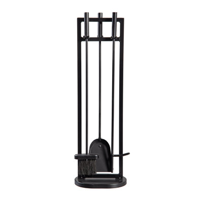 4 Pc Classic Fireplace Toolset