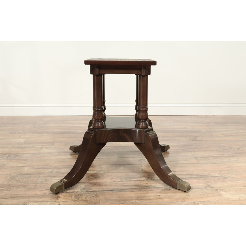 Oval Mahogany Wood Dining Table