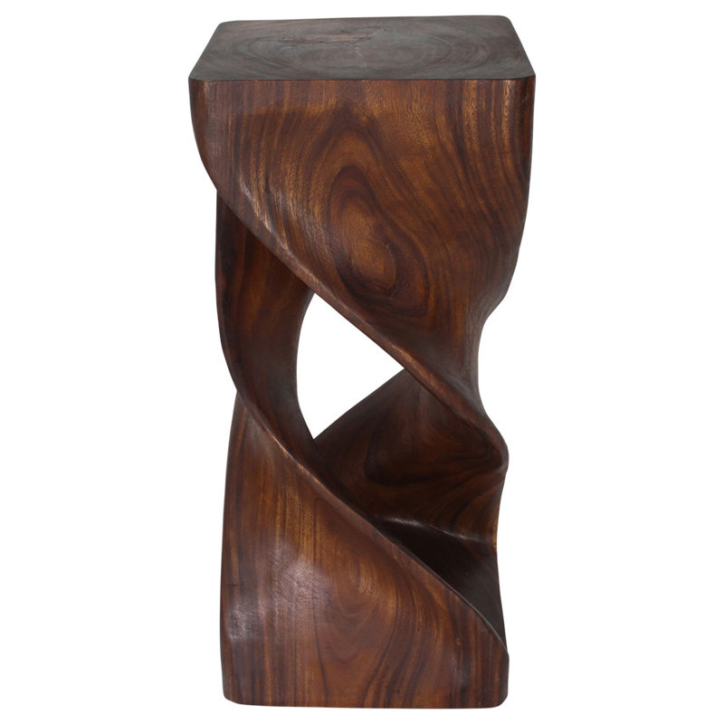 Ensemble de tables de bout Ahliya, Noyer, H 30 po x l 14 po x P 14 po