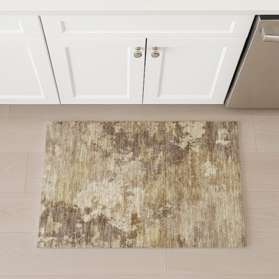 Machine Washable Indoor/Outdoor Earleville ACN2367 Abstract Rug