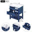 Meuble-lavabo 24 po avec lavabo supérieur, meuble-lavabo moderne avec 2 tiroirs et meuble-lavabo simple