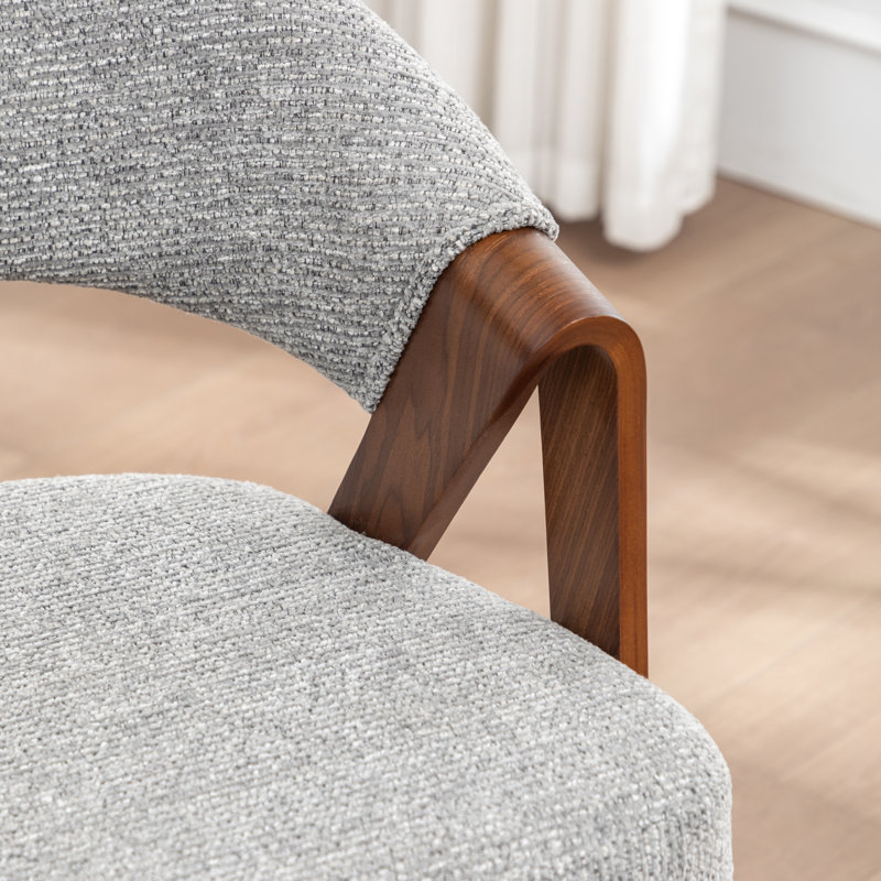 Providence Upholstered Dining Chair, Gray