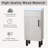16'' Mini Free-Standing Single Bathroom Vanity With Ceramic Top-1664053830