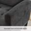 Fauteuil de salon capitonné-1213965081
