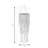 Blaser - Light Silver Unique/Statement Pendant