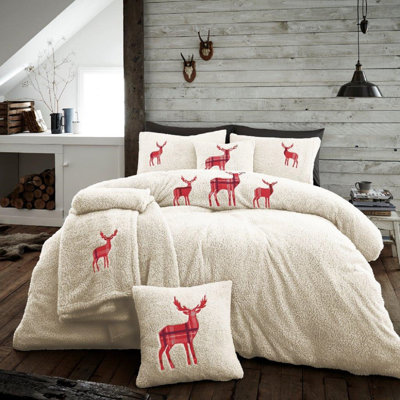 Shadelle Polyester No Pattern Duvet Cover Set with Pillowcases